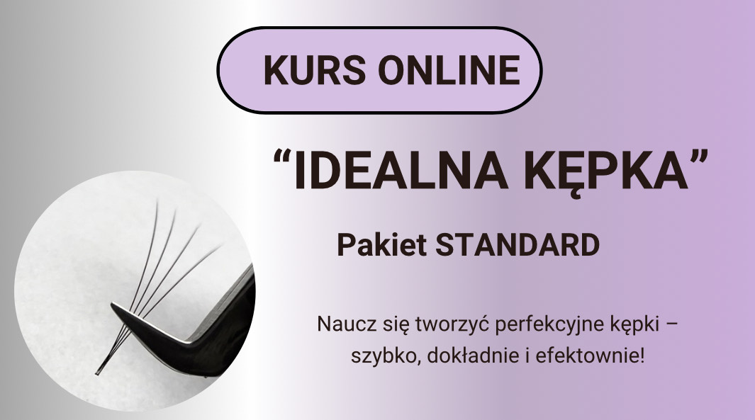 Kurs online „IDEALNA KĘPKA” Pakiet STANDARD