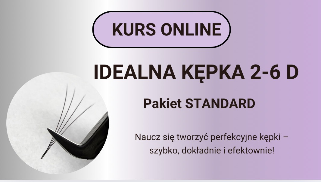 Kurs online „IDEALNA KĘPKA 2–6D” Pakiet STANDARD